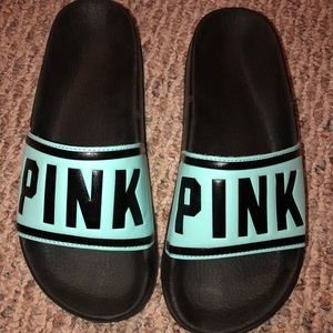 VICTORIAS SECRET PINK SLIDERS